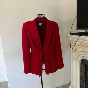 Red blazer